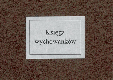 Księga wychowanków (oprawa introligatorska)