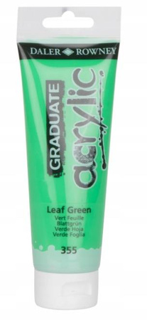 Farba akrylowa Daler Rowney 355 Leaf Green
