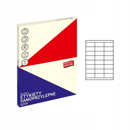 Etykiety samoprzylepne GRAND - 011 70x33,8 mm
