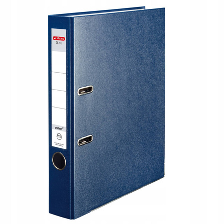 Segregator Herlitz Q.file 5 cm NIEBIESKI