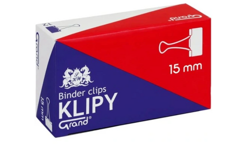 Klipsy 15mm Grand 12 szt