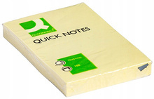 Bloczek samoprzylepny jasnożółty karteczki 12szt