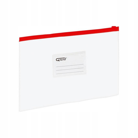 Koperta strunowa Grand EC007B format A5 czerwona