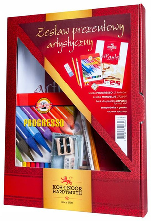 Zestaw Koh i Noor z kredkami Progresso