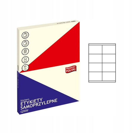 Etykiety samoprzylepne GRAND - 028 105x70 mm