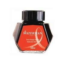 Atrament Waterman 50 ml. Czerwony