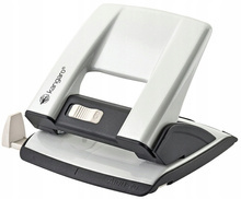 Dziurkacz do 20 kartek metalowy biały biurowy