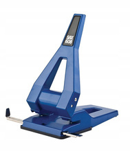 Dziurkacz SAX608 do 63 kartek niebieski biurowy