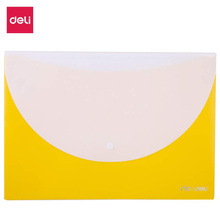 TECZKA KOPERTOWA DELI NA ZATRZASK A4 SERIA RIO ŻÓŁTA