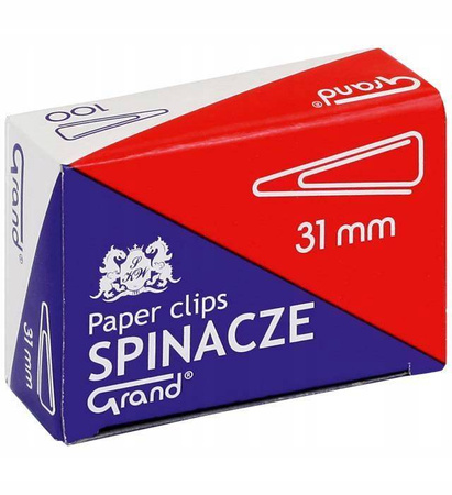 Spinacz GRAND trójkątny 31 mm