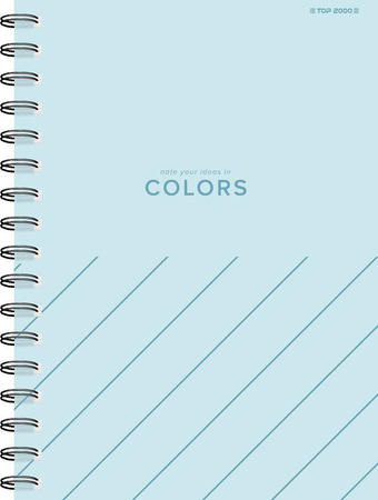 Kołozeszyt Top 2000 Colors spirala A6 80 kartek