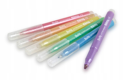 Flamastry brokatowe CoolPack Pastel 6 kol