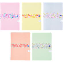 ZESZYT OXF FLOWERS A5 32 KARTKI MIX KRATKA