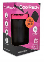 COOLPACK COFFEE MUG JUMBO KUBEK TERMICZNY 860ML PINK BLACK