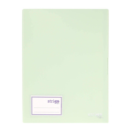 ALBUM OFERTOWY STRIGO A4 20 KOSZULEK MIĘTOWY