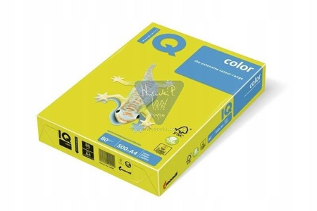 Papier JASKRAWOŻÓŁTY NEOGB 80g/A4