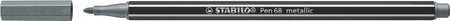 STABILO Pen 68 METALIC SREBRNY