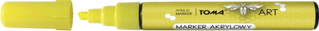 Toma marker Akrylowa TO-400 zółty