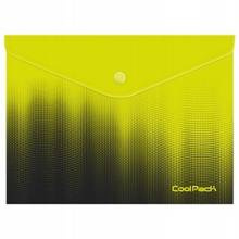 CoolPack Koperta A4 na zatrzask Gradient lemon