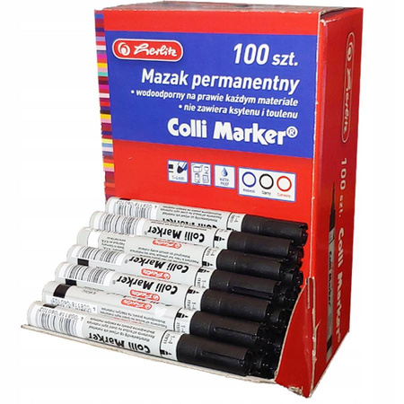 MAZAK WODOODPORNY HERLITZ COLLI-MARKER CZARNY