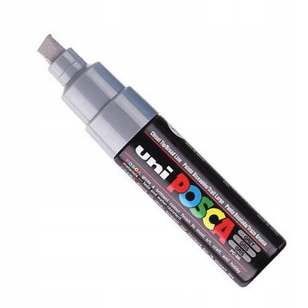 Uni marker Posca PC-8K plakatowy SZARY