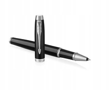 PARKER IM pióro kulkowe Black Lacquer CT F