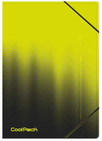 Teczka na gumkę CoolPack A4 Gradient lemon
