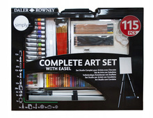 Zestaw Artystyczny ze Sztalugą 115el Daler Rowney