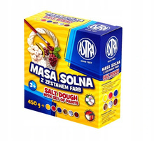 Masa solna Astra 0.45 kg z zestawem farb