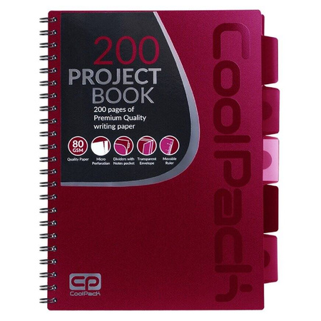 KOŁOBRULION COOLPACK A4 RED