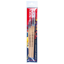 PĘDZEL KIN NYLONOWY OKRĄGŁY KPL.2+4+6+10+12