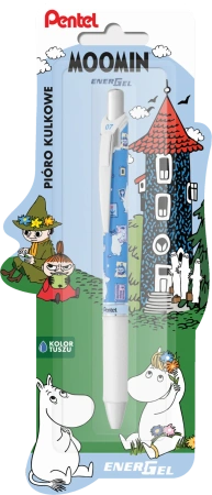 PIÓRO KULKOWE PENTEL BL77 MUMINKI MIX