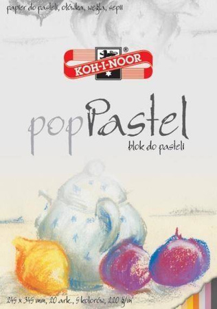 Blok do pasteli Pop Pastel 245X345mm 20 arkuszy