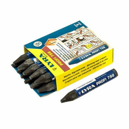 KREDKA WOSKOWA PROFI 798 LYRA czarna