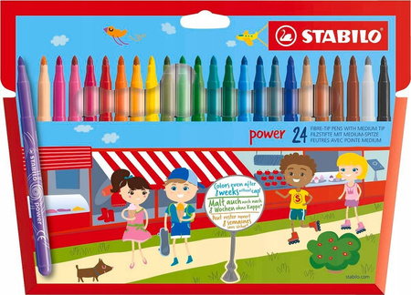 STABILO Power - etui kartonowe 24 szt.
