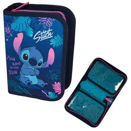 Piórnik jednokomorowy bez wyposażenia Disney Stitch