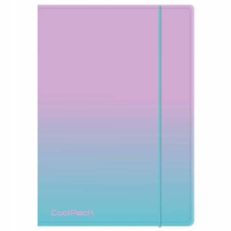 Teczka na gumkę CoolPack A4 Gradient blueberry
