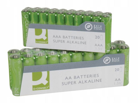Baterie super-alkaliczne AA LR06 1,5V 20szt