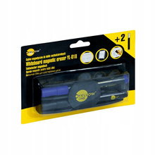 Gąbka do tablic suchościeraln. YellowOne+2 markery