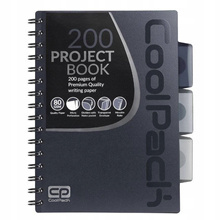 Kołobrulion A5 200 stron Grey CoolPack 94184CP