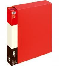 Teczka ofertowa Grand A4 100 koszulek czerwona