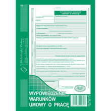 Wypowiedzenie war.umowy o pracę