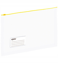 Koperta strunowa z regul. grzbietem Grand A4 żółta