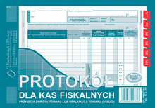 Protokół dla kas f. Michalczyk i Prokop 173-3E A5