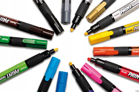 Marker olejowy zdobniczy BŁĘKITNY Pentel MMP20-S