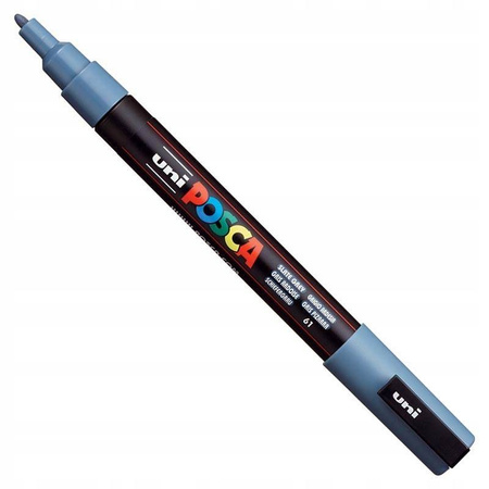 MARKER UNI POSCA PC-3M CIEMNO-SZARY NR 61