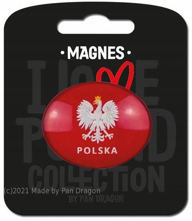 MAGNES I Love Poland ORZEŁ 3D