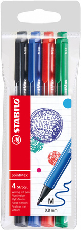 Cienkopis STABILO pointMAX etui 8 szt.