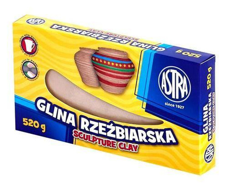 Astra Glina rzeźbiarska 520gram naturalna