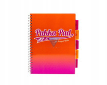Kołozeszyt Pukka Pad P. Book Fusion Pomarańcz A4 #